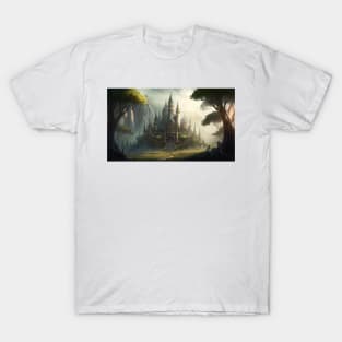 Castle in the forest T-Shirt